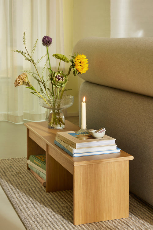 Hübsch vaas Aino - glas - ø22xh19cm - vtwonen shop