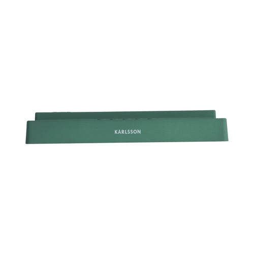 Karlsson wekker Bondone - groen - 16x2.5x6cm
