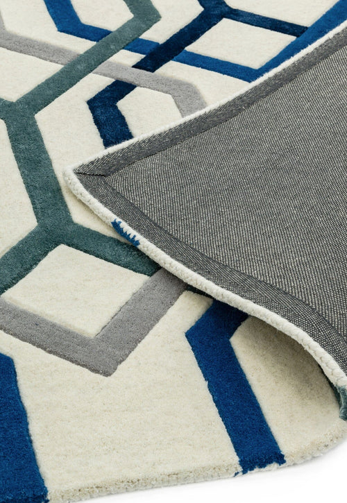 Vloerkleed MOMO Rugs Matrix MAX65 Hexagon White 120x170 cm - vtwonen shop