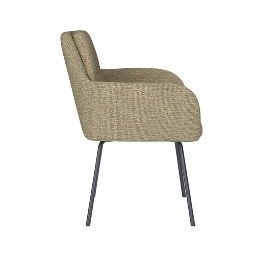 Housecraft Living Pete Eetkamerstoel Metaal Pistache groen