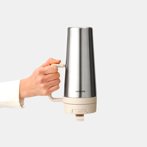 Brabantia Make & Take Tumbler, 1 liter - RVS - Soft Beige