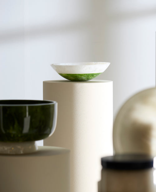 Light & Living schaal BINANGA - Ø26x7.5cm - wit