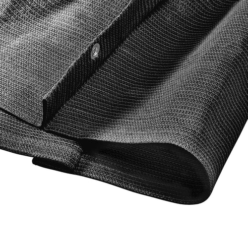 Platinum schaduwdoek Harmonica - antraciet - 370 x 500 cm