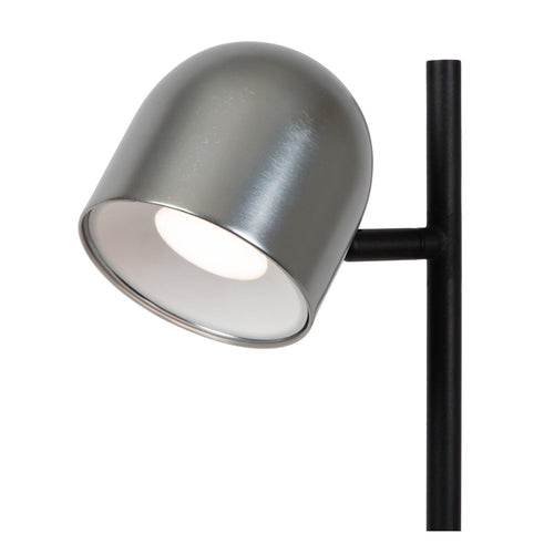 Lucide vloerlamp SKANSKA RECH - Geïntegreerde LED - Grijs ijzer