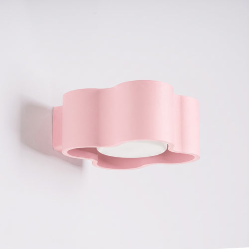 Sollux Lighting Wandlamp OVIO roze Gx53 - 12x14,5x6cm