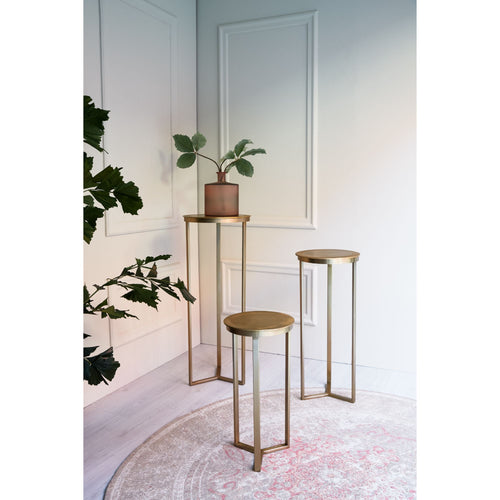 Light & Living bijzettafel RETIRO - goud - Ø30cm - vtwonen shop