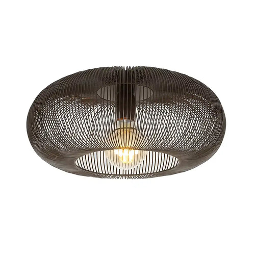 Ylumen plafondlamp Copper - 1 lichts - 43  x 20   cm - zwart - vtwonen shop