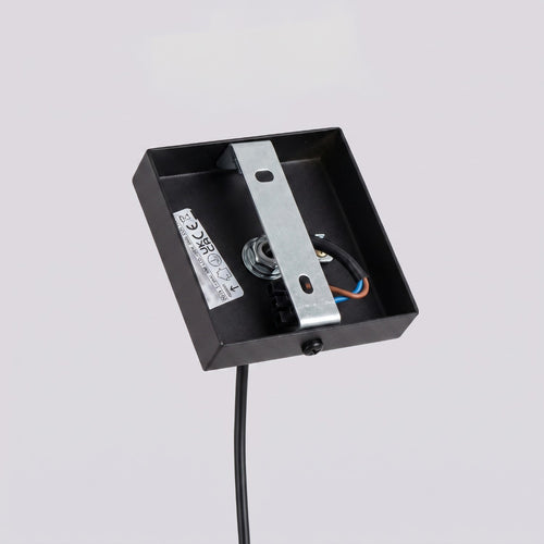 Sollux Lighting Hanglamp RAYO 1 zwart - 8x8x118cm