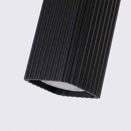 Sollux Lighting Plafondlamp RAYO 3L zwart - 45x6x16,5cm
