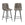 Calicosy - Set van 2 krukken SIA - Beige 51x42x94 cm