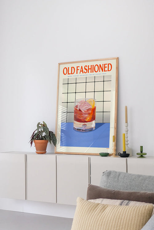 Elin PK - Old Fashioned - PSTR studio Kunst Poster - vtwonen shop