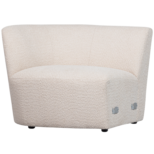 WOOOD element met arm Coco - Polyester - Creme - 70x77x72 - vtwonen shop