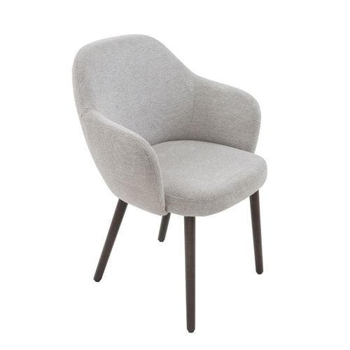 Signature - ERNEST Set van 2 fauteuils - Lichtgrijs - 52x51x77 cm