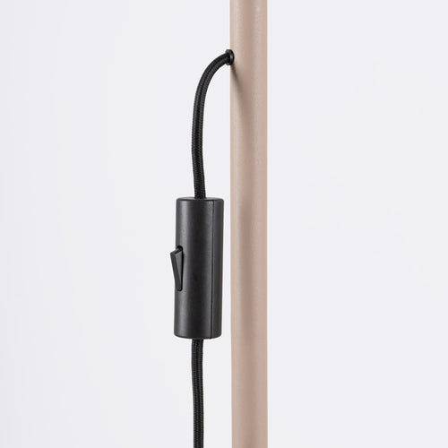 Sollux Lighting Vloerlamp RAYO 1 taupe - 30x30x160cm