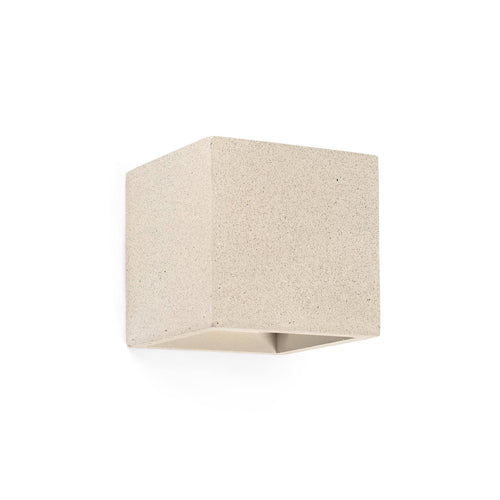 Faro Kamen - 1 Light Up & Down Wandlamp Beige, G9