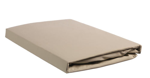 Beddinghouse - Percale Katoen - Topper Hoeslaken - 90x210 cm - Zand