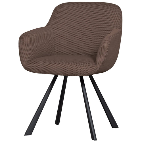 WOOOD eetkamerstoelen Juno - Mesh - Epresso - Set van 6