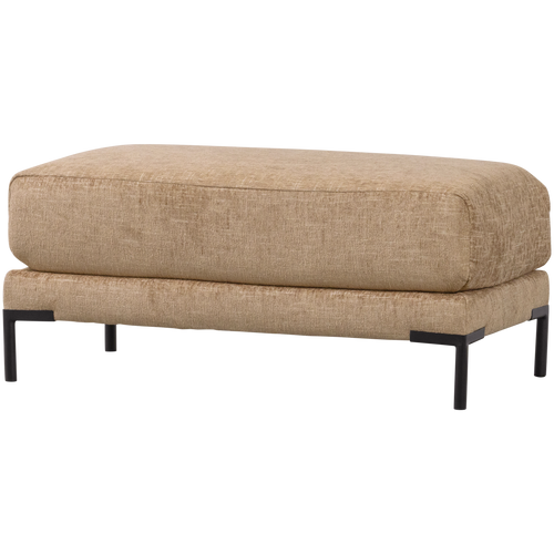 vtwonen poef Couple - Polyester - Butter Melange - 44x50x100 - vtwonen shop