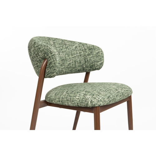 Housecraft Living Patti Eetkamerstoelen Gemêleerd Groen - Set van 2