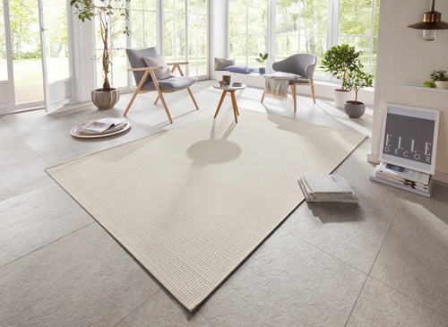 Flatweave In- & Outdoor carpet Millau Cream Beige 160x230 cm