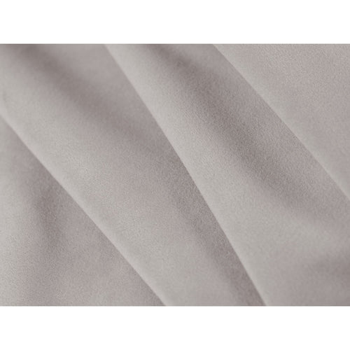Cosmopolitan Design - Converteerbare bank Grena 3-zits, flueel lichtgrijs - 100x205x90cm