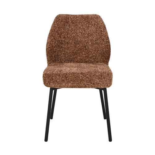 Livingfurn eetkamerstoel Tess - rood - set van 2 - 63x48x83 - vtwonen shop