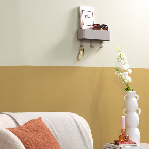 Spinder Design kapstok Dax Play 3 - Silky Taupe - 3 haken