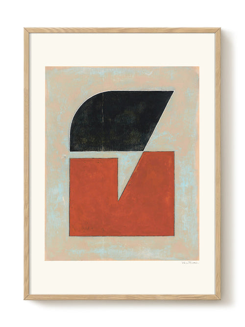 Vera Pawelzik - Geometric Composition II - PSTR studio Kunst Poster - vtwonen shop