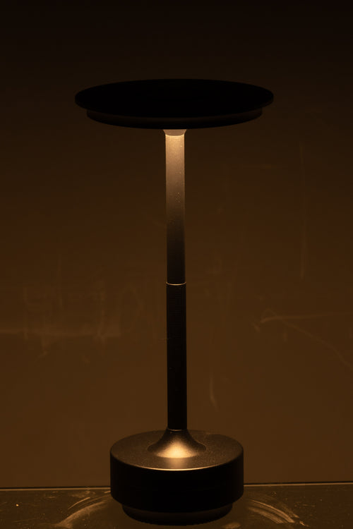 J-Line lamp Touch - kunststof - zwart - LED - vtwonen shop