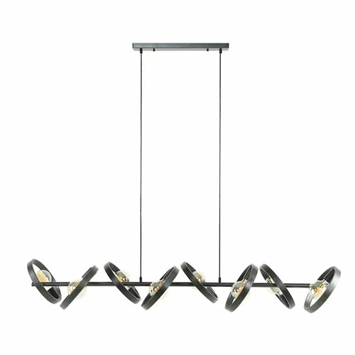 Ylumen hanglamp Hover - 8 lichts - 160  x 150   cm - zwart - vtwonen shop