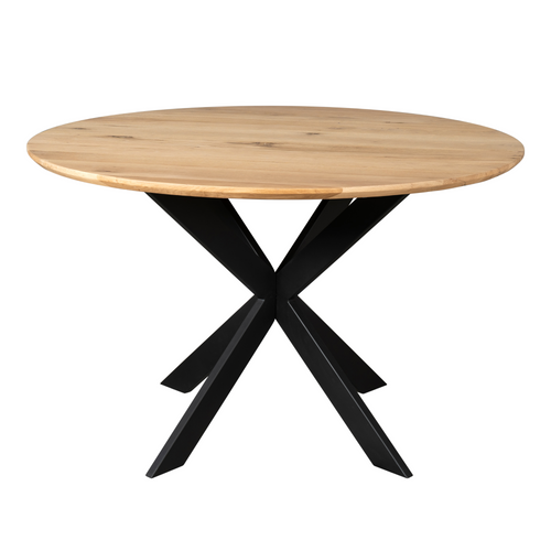 Starfurn  eettafel Ferris - bruin - 130x130x76cm - vtwonen shop