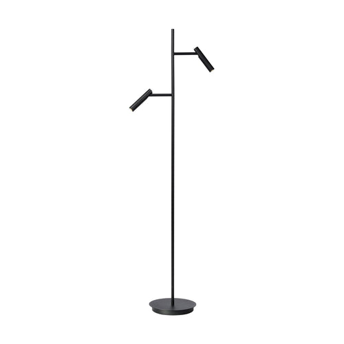 Atmooz vloerlamp Savage - zwart - 52 x 33 x H 152 cm - geïntegreerde led