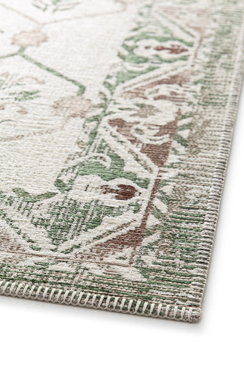 AFK Living vloerkleed Sully - gerecyclede vezels - groen - 120x170 cm