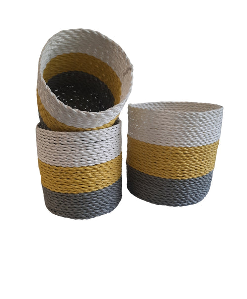 FurniLux Natuurlijke plantenbakken/ Mandenset - vtwonen shop