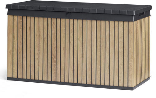 Keter Venetian Opbergbox - 570L - 142,5x65,3x78,2cm - Bruin - vtwonen shop