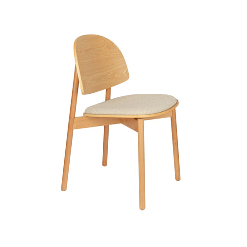 Zuiver Sunrise Eetkamerstoelen Hout Naturel - Set van 2