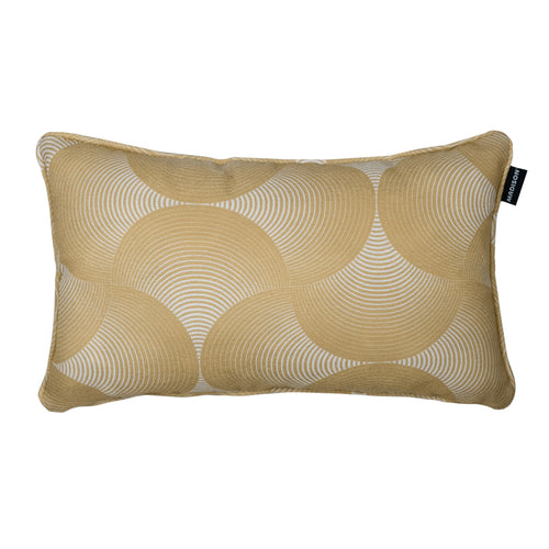 Madison sierkussen Napels - geel - 30x50x10cm - set van 4