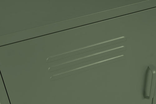 MaximaVida metalen lockerkastje Finn met wieltjes 52 x 40 x 67 cm olijfgroen - vtwonen shop