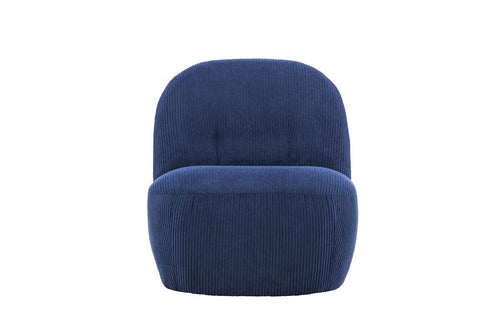 BRAM Fauteuil Sikke - Blauw Ribstof - vtwonen shop