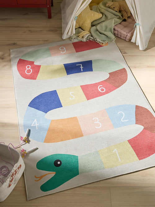 benuta kindervloerkleed Pepe - veelkleurig - 120x170 cm