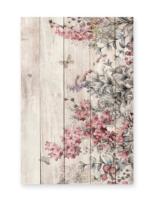 Really Nice Things - Paneel - 60x40 cm - Rose Flowers