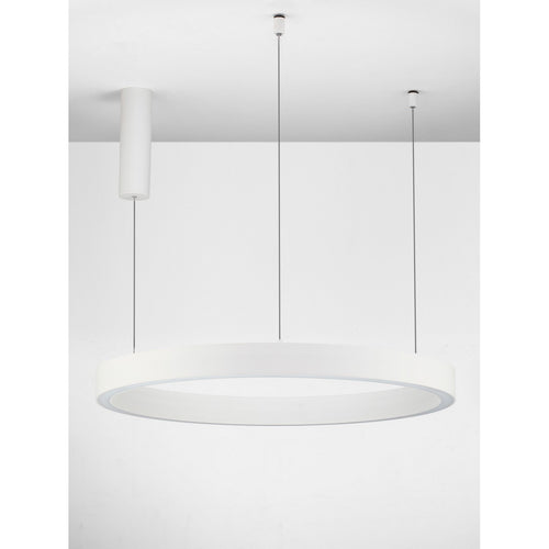 Nova Luce STING Geïntegreerde LED-hanglamp voor plafond, zandwit, Triac dimbaar, 50W, 2968lm, 3000K