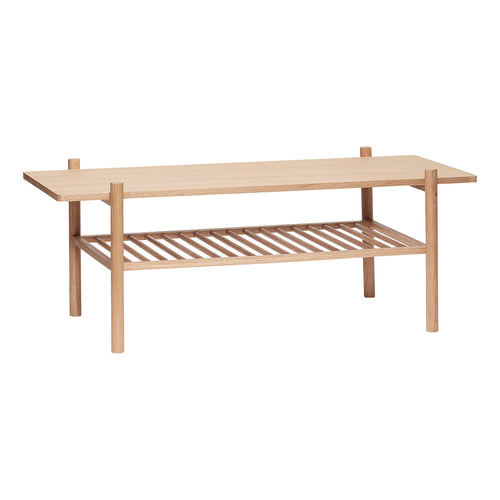 Hübsch salontafel Acorn - mdf/eikenfineer/eikenhout - 120x57xh46cm