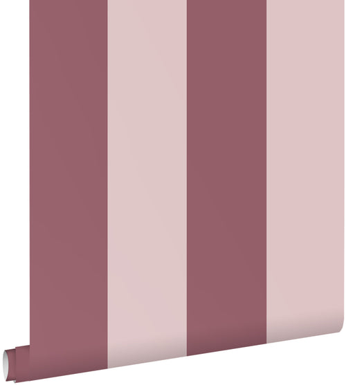 ESTAhome behang strepen mauve paars - 50 x 900 cm - 131967