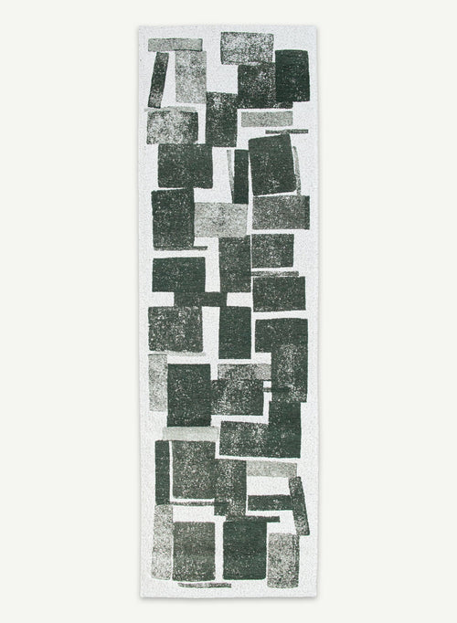 vloerkleed 9356 Sycamore - Groen - 80 x 250 cm