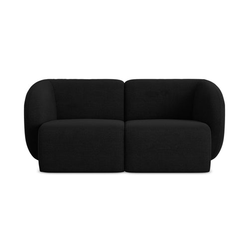LaMiaSofa Tweezits modulaire bank Cervo - bouclé - zwart - 174x94x75