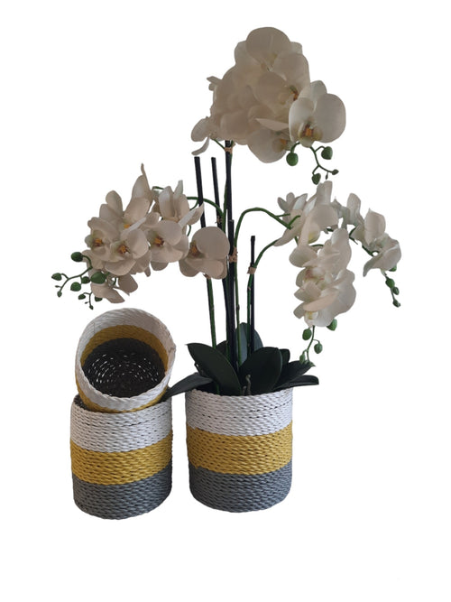 FurniLux Natuurlijke plantenbakken/ Mandenset - vtwonen shop