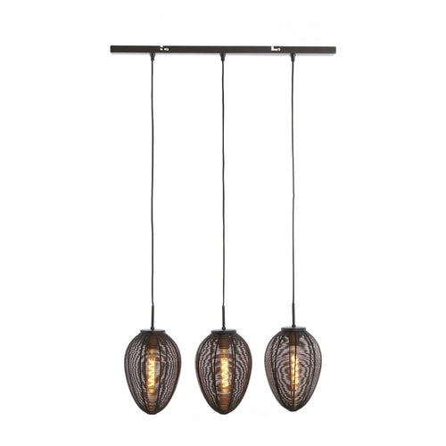 Light & Living hanglamp Yaelle - zwart - 80x20x33cm - vtwonen shop