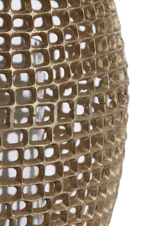 Light & Living windlicht MARCIO - Ø25x39cm - goud