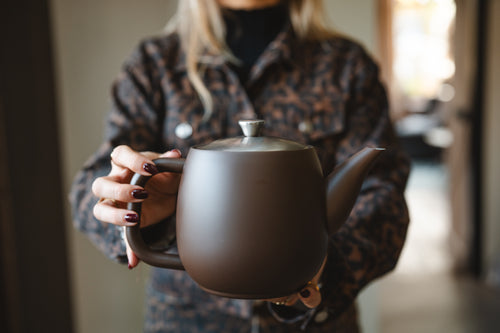 Bredemeijer -Theepot Vera - donkerbruin - 0,9L